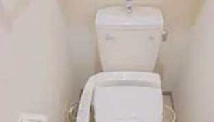 エクセリア氷川台のトイレ