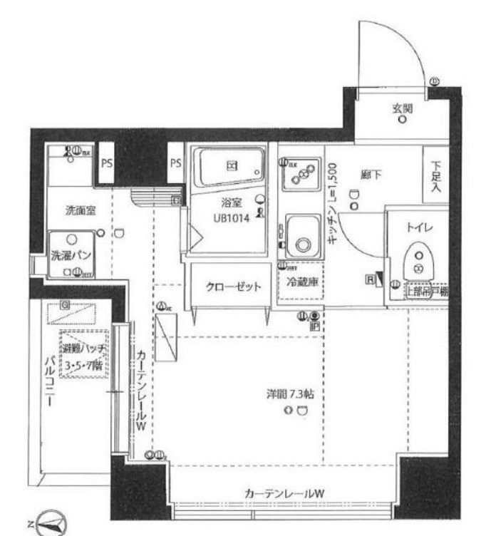 GROWS本所吾妻橋の間取り