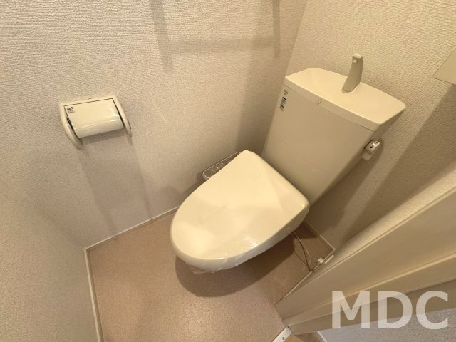 徳島市北島田町１丁目のアパートのトイレ