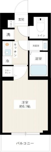 ＭＡＸＩＶ池袋の間取り