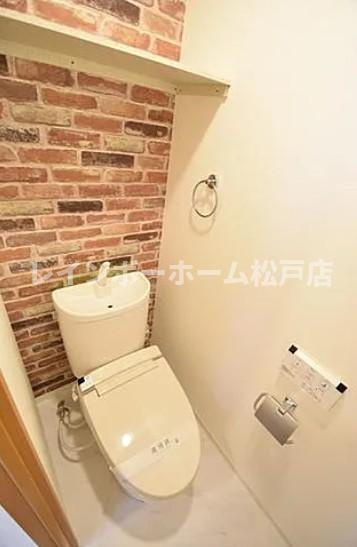 エクシード二ツ木Ａ棟のトイレ|コンパクトで使いやすいトイレです