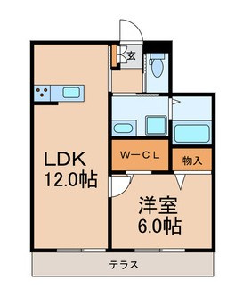 Pluslin Gardenの間取り