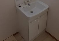 ジェイド・パレスの独立洗面台