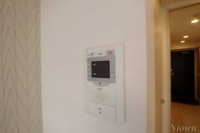 【セキュリティ】 | プレサンス上前津プレス | モニター付きインターホンです