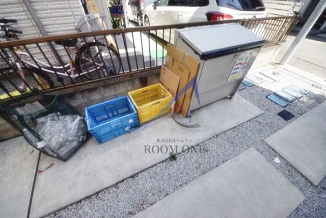 A-SQUAREのその他共用部分|敷地内ゴミ置き場です。