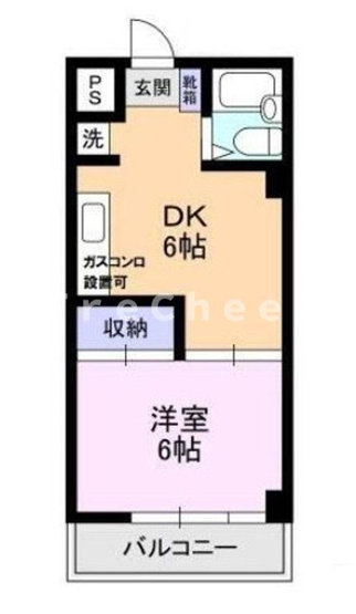 【間取り】 | シャトレ中野新橋