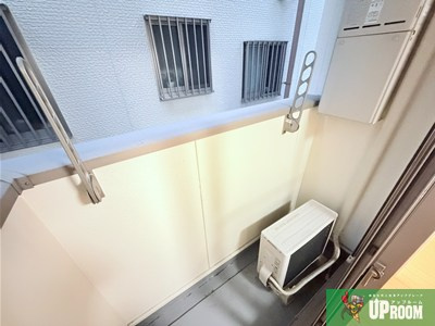 クレフラスト大杉町　A棟のバルコニー