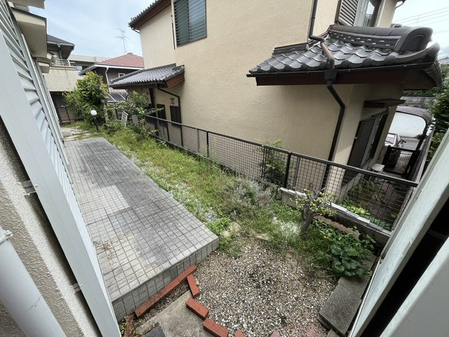 藤沢台戸建の庭