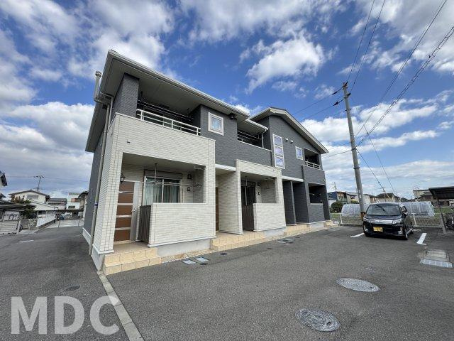 徳島市北島田町２丁目のアパートの外観