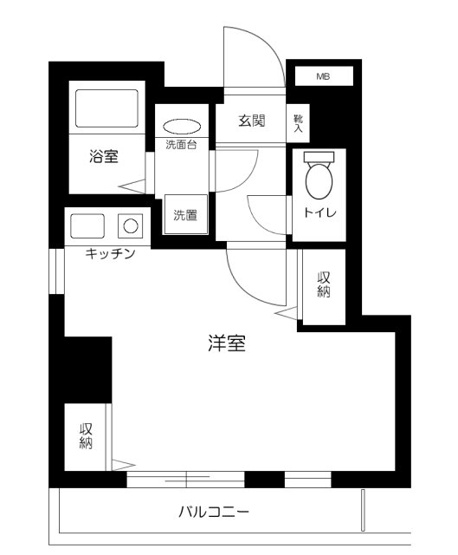 【間取り】 | ミリオンステージ西早稲田壱番館