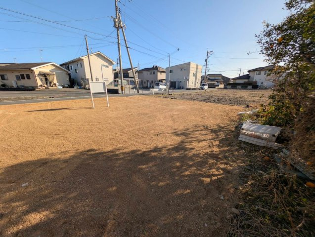 倉敷市中畝10丁目　45坪の平地・東側道路　建築条件無しの外観|外観は落ち着いています