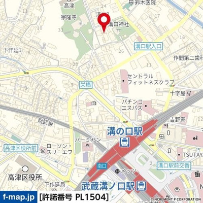 【地図】 | エクセリア溝ノ口