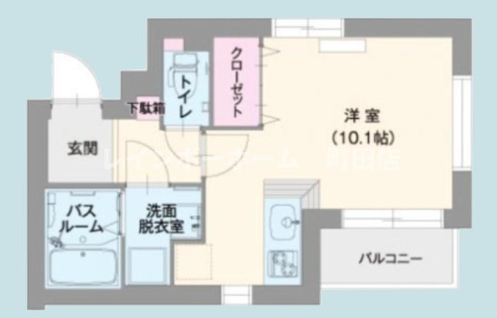 クレセール※初期費用分割後払いサービス利用可能物件の間取り