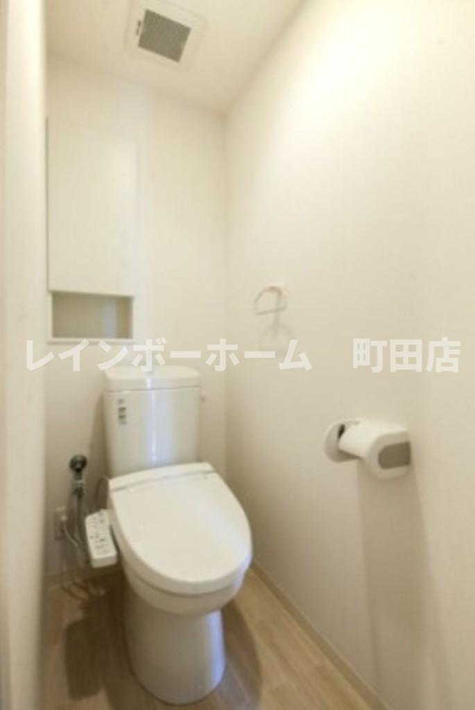 クレセール※初期費用分割後払いサービス利用可能物件のトイレ