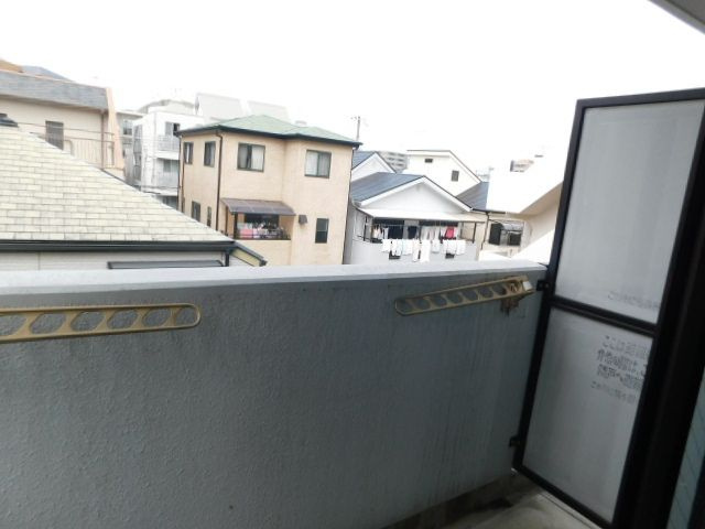 ジョリーアビタ白峰のバルコニー