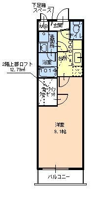 【間取り】 | モンサント旭町