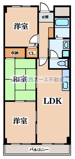 【間取り】 | ハイムカランツ