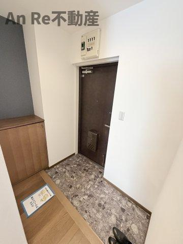 サミタス上青木の玄関