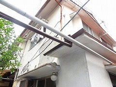 山中アパートの外観