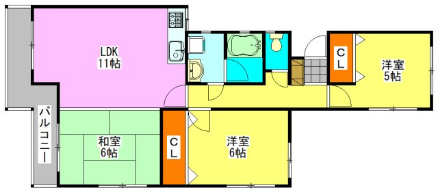 【間取り】 | フェアリークリスタル宮本