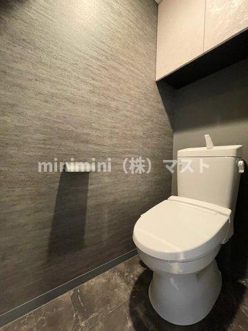 大阪市浪速区塩草３丁目の賃貸マンションのトイレ