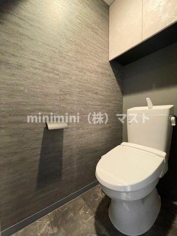 大阪市浪速区塩草３丁目の賃貸マンションのトイレ