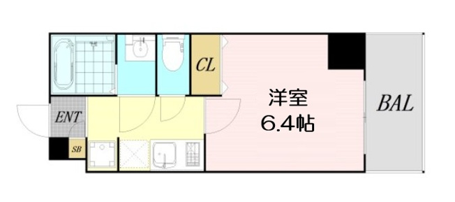 【間取り】 | ArtizA南船場