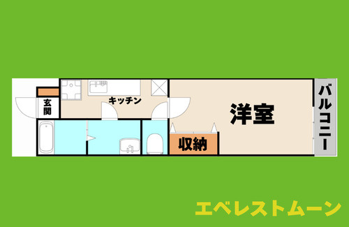 サンキエムの間取り