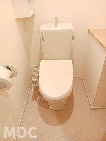 徳島市北島田町２丁目のアパートのトイレ