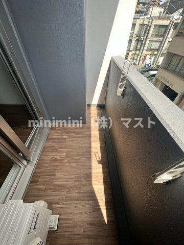 大阪市浪速区幸町３丁目の賃貸マンションのバルコニー