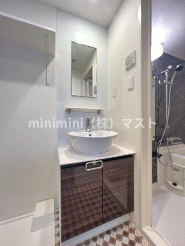 大阪市浪速区幸町３丁目の賃貸マンションの洗面所