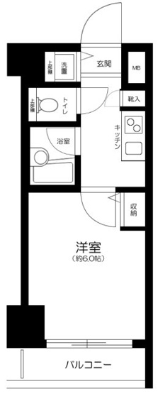 【間取り】 | ガーラ・ステージ西巣鴨Ⅱ