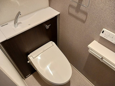 【トイレ】 | バリーフィールド　Ｂ | 清潔感のあるトイレです