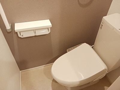 【トイレ】 | Ｖｉｌｌａ　Ｇｒａｃｅ | ゆったりとした空間のトイレです