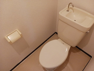 【トイレ】 | エルディム高木Ａ | ゆったりとした空間のトイレです