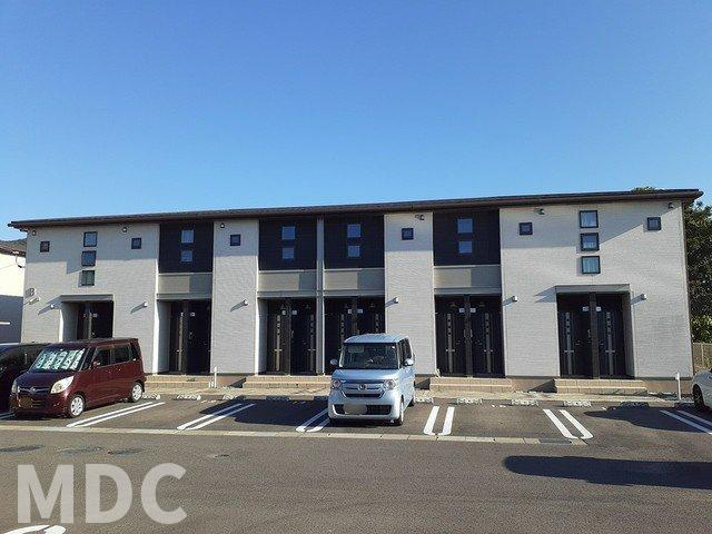 徳島市庄町２丁目のアパートの外観