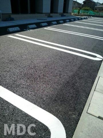 徳島市庄町２丁目のアパートの駐車場