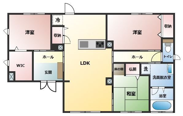 【間取り】 | 上益城郡益城町福原