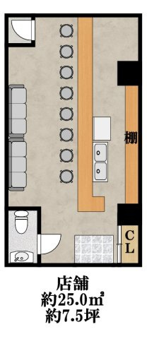 リヨンドール大阪みなとの間取り