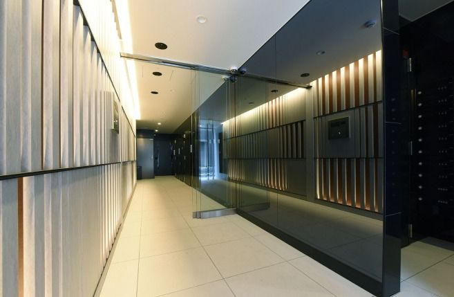 AXAS銀座アジールコートのエントランス