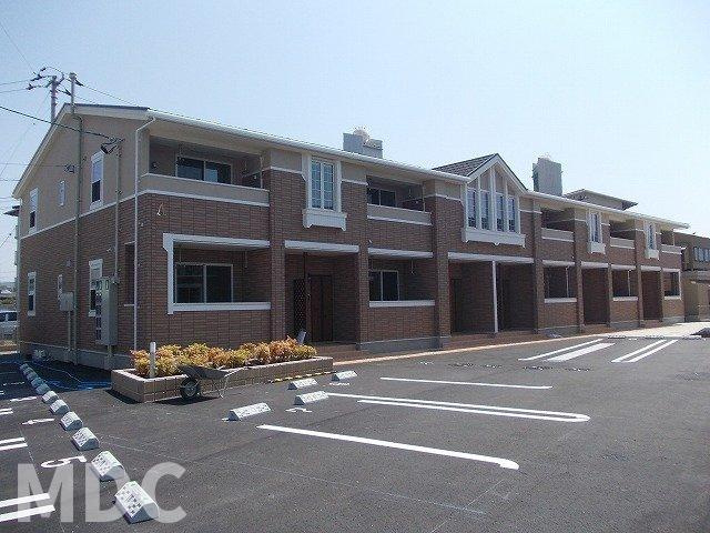 徳島市中島田町３丁目のアパートの外観