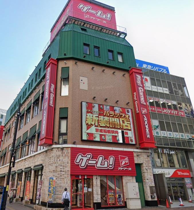 船橋市本町１丁目の店舗事務所の周辺