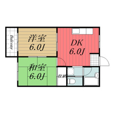 【間取り】 | ベルテ東金