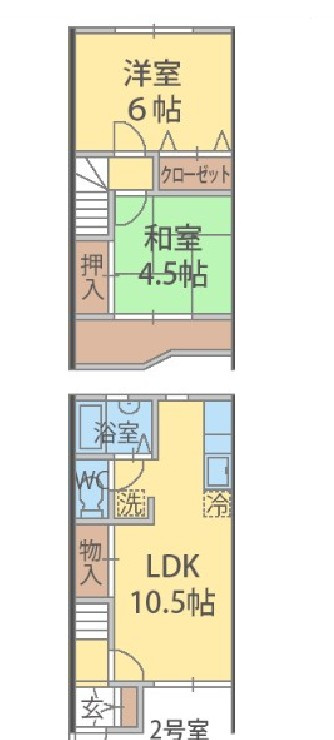 【仲介手数料：50％OFF】対象物件！の間取り