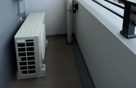 プライマル町屋のバルコニー