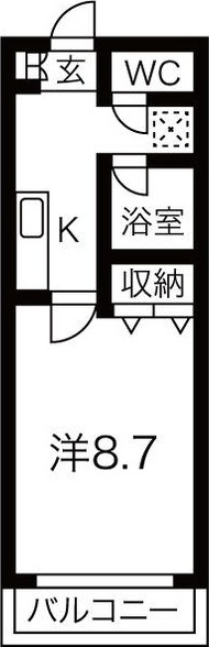 ルミエール小西の間取り