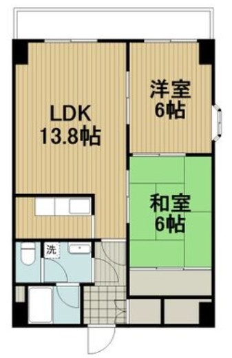ライラック上本町の間取り|ライラック上本町　間取り