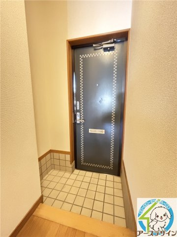 ルピナス1番館の玄関