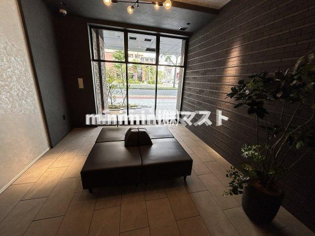 大阪市西区南堀江２丁目の賃貸マンションのロビー