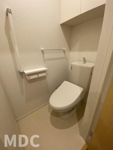 徳島市国府町中のアパートのトイレ